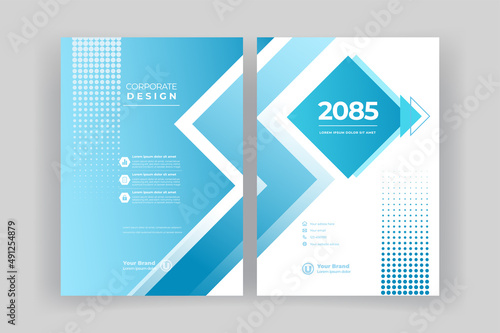 Template vector design for Book cover, Brochure, Annual Report, Magazine, Poster, Corporate Presentation, Portfolio, Flyer, layout.
