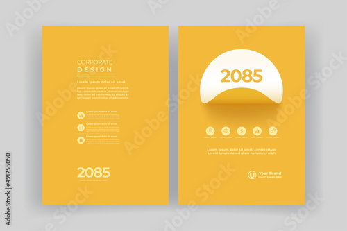 Template vector design for Book cover, Brochure, Annual Report, Magazine, Poster, Corporate Presentation, Portfolio, Flyer, layout.
