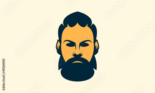 royal man logo and flat color