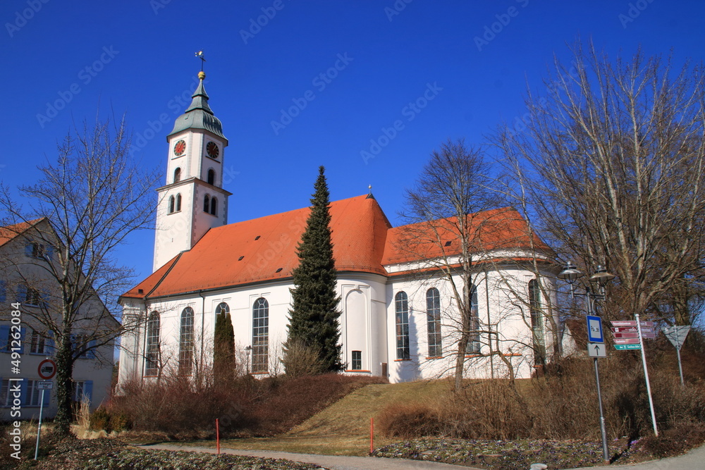 Die katholische Kirche St. Verena in Bad Wurzach