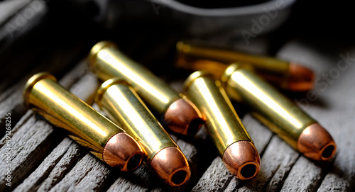 Handgun Cylinder For Bullets Ammunition Pistol Load Loaded