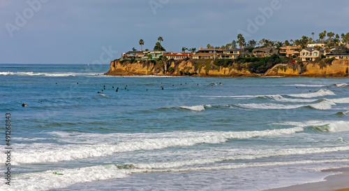 A very beautiful landscape on a autumn day in San Diego, California, USA.