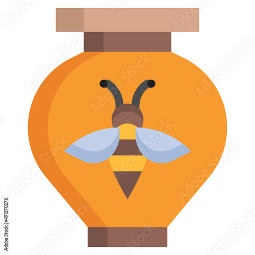 HONEY JAR flat icon