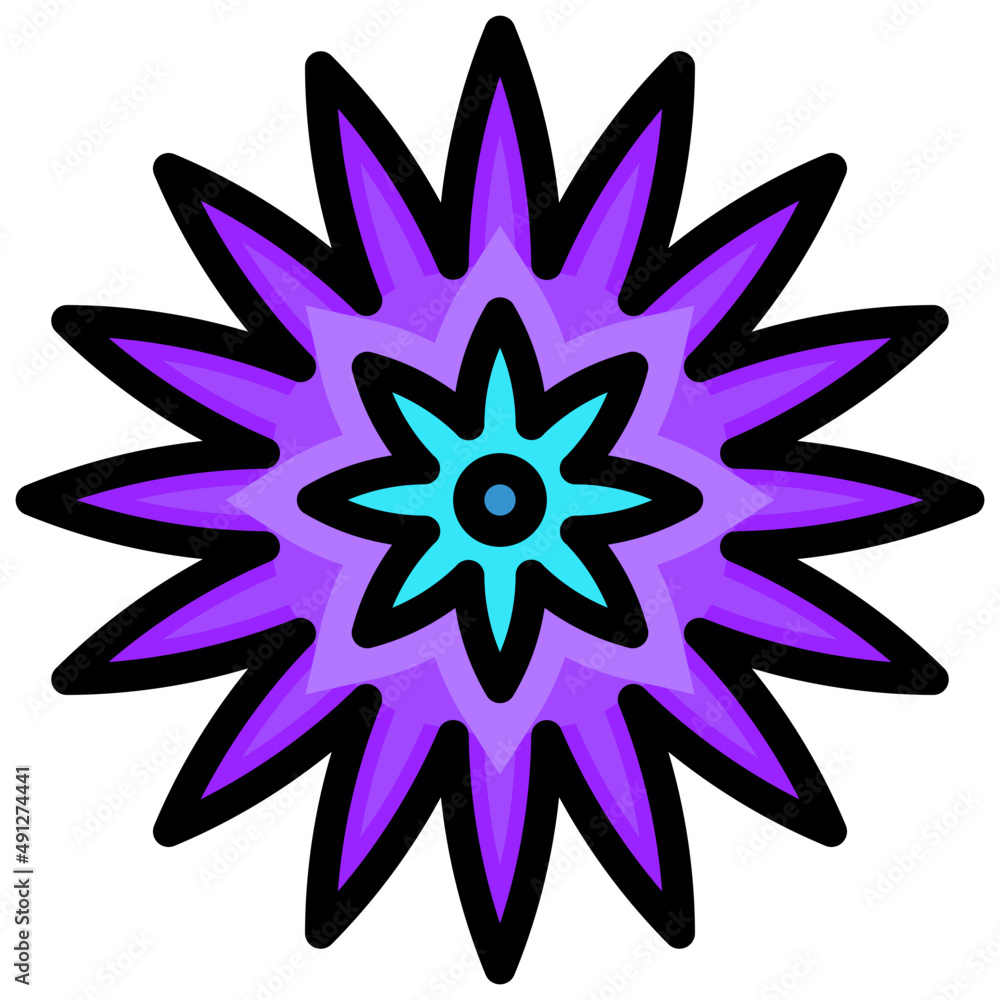 FLOWER10 filled outline icon FLOWER10 filled outline icon