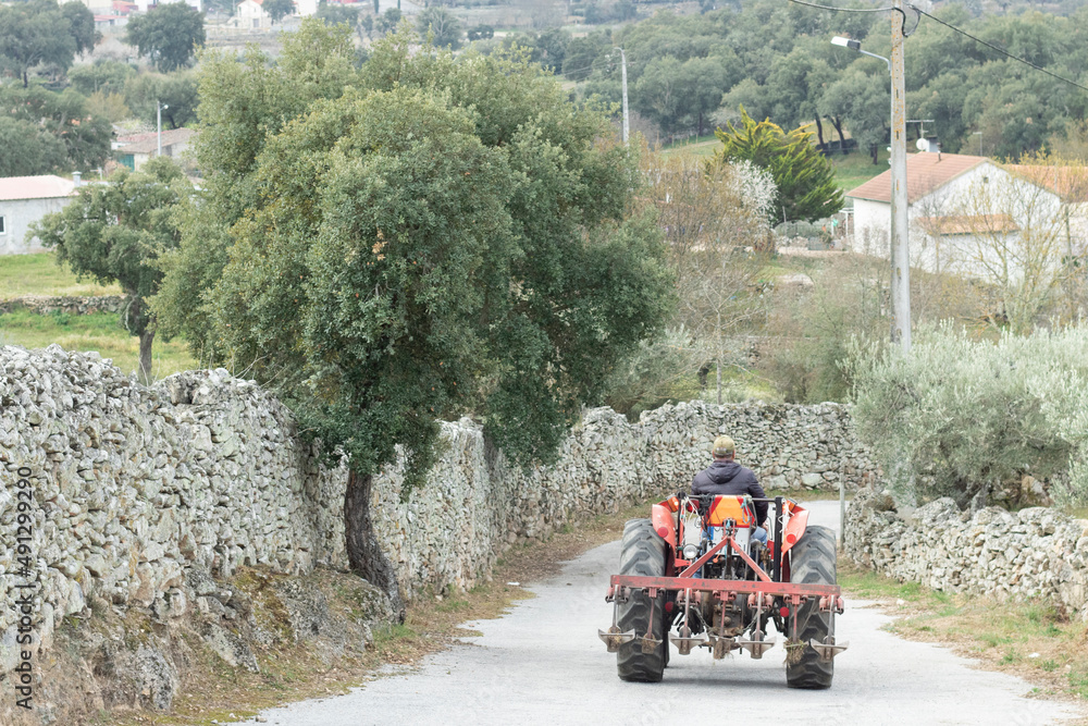 Fototapeta premium Trator agrícola