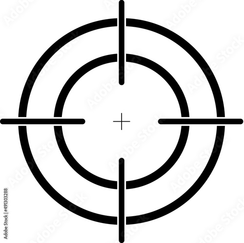 Obraz na plátne sniper rifle target