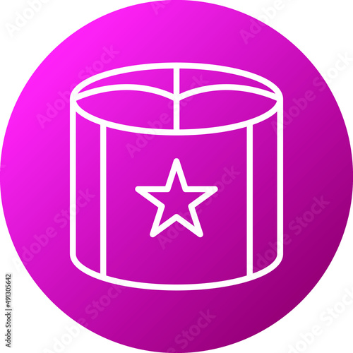 Pouf Icon Style