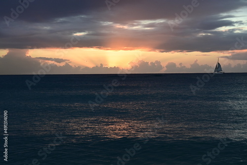 As the sun dips below the horizon © LaurelC