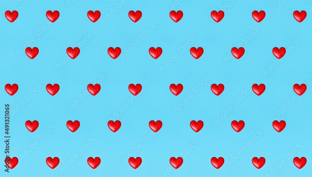 Hearts background. Valentines day wallpaper. 3d illustration. Love, wedding, engagement, marriage celebration. Romantic poster. Shine red color. Hearts background. Valentines day wallpaper. 3d illustration. Love, wedding, engagement, marriage celebration. Romantic poster. Shine red color.