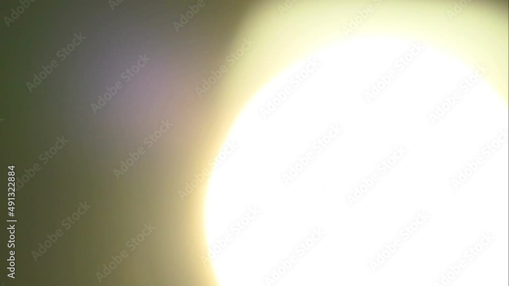 Fast abstract defocused winter sun time lapse Fast abstract defocused winter sun time lapse