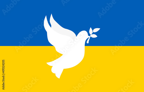 Dove of peace Fototapet
