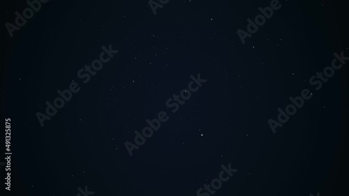 A twinkling starry night sky background