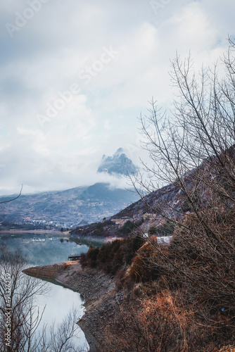 lake in the mountains