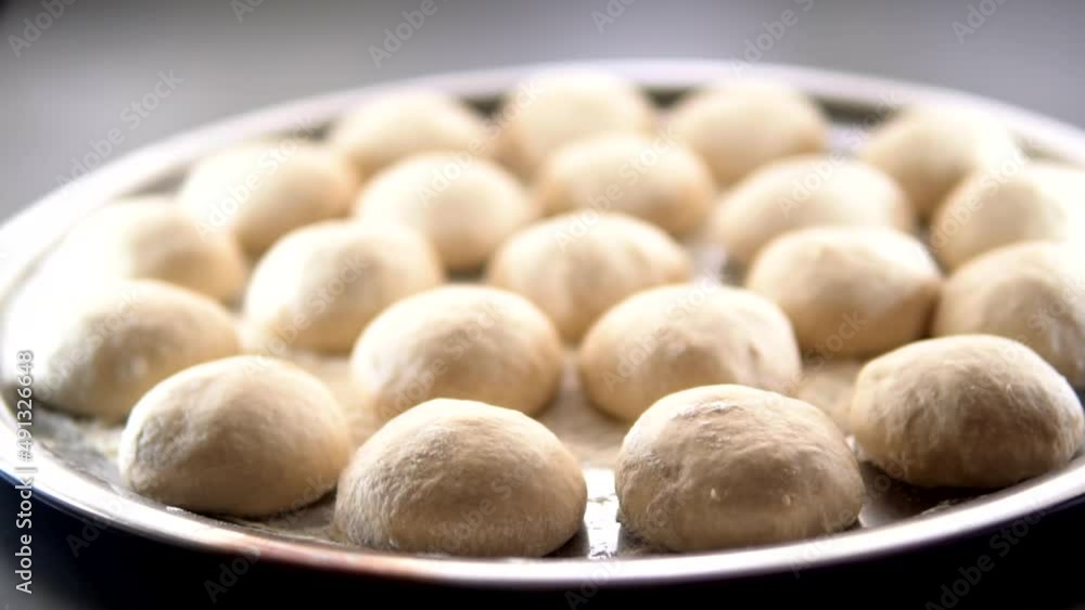 Mother will prepare bakery products for her children Mother will prepare bakery products for her children