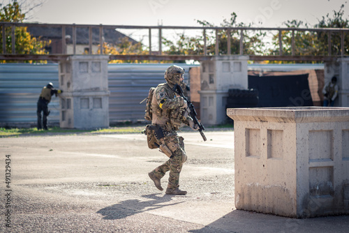 jugadores de airsoft 