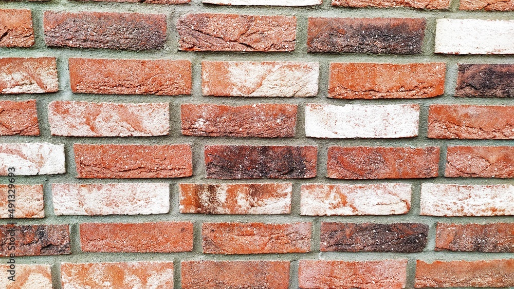 Obraz premium red brick wall