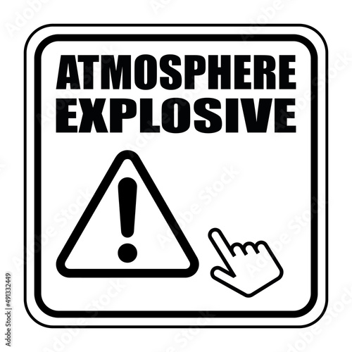 Logo atmosphère explosive.
