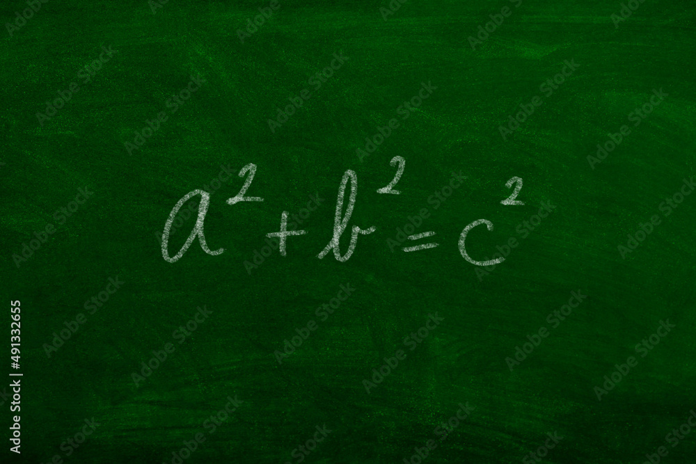 a2 + b2 = c2 pythagorean theorem formula math algebra geometry a2 + b2 = c2 pythagorean theorem formula math algebra geometry