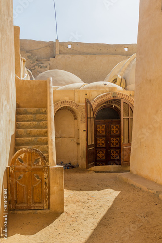 Monastery of Saint Mary El-Sourian in Wadi El Natrun, Egypt photo