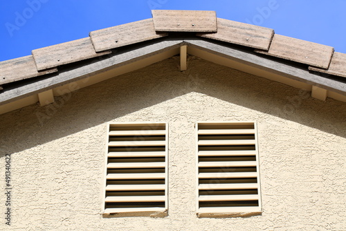 House roof and vents