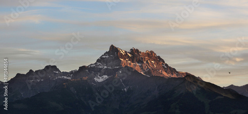Mountain At Sunset