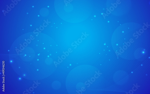 blue background for product promotion