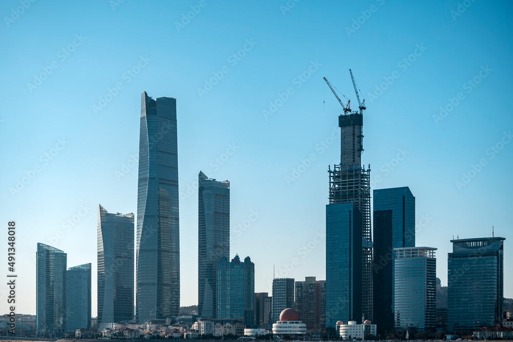 Qingdao Coastline Olympic Sailing Center Scenery Qingdao Coastline Olympic Sailing Center Scenery
