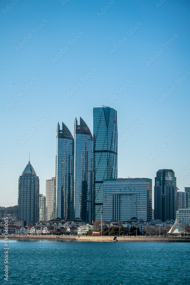 Qingdao Coastline Olympic Sailing Center Scenery Qingdao Coastline Olympic Sailing Center Scenery