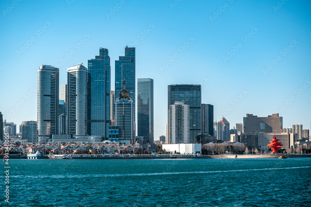 Qingdao Coastline Olympic Sailing Center Scenery Qingdao Coastline Olympic Sailing Center Scenery