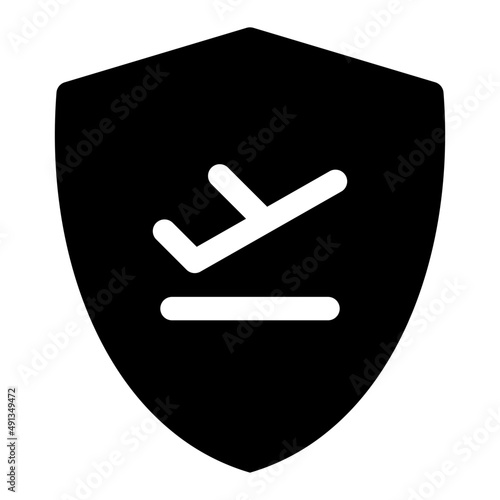 Liftoff glyph icon