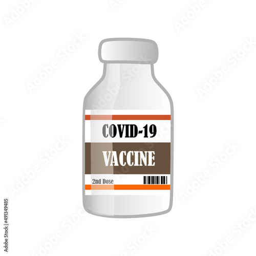 Covid 19 vaccine in a bottle