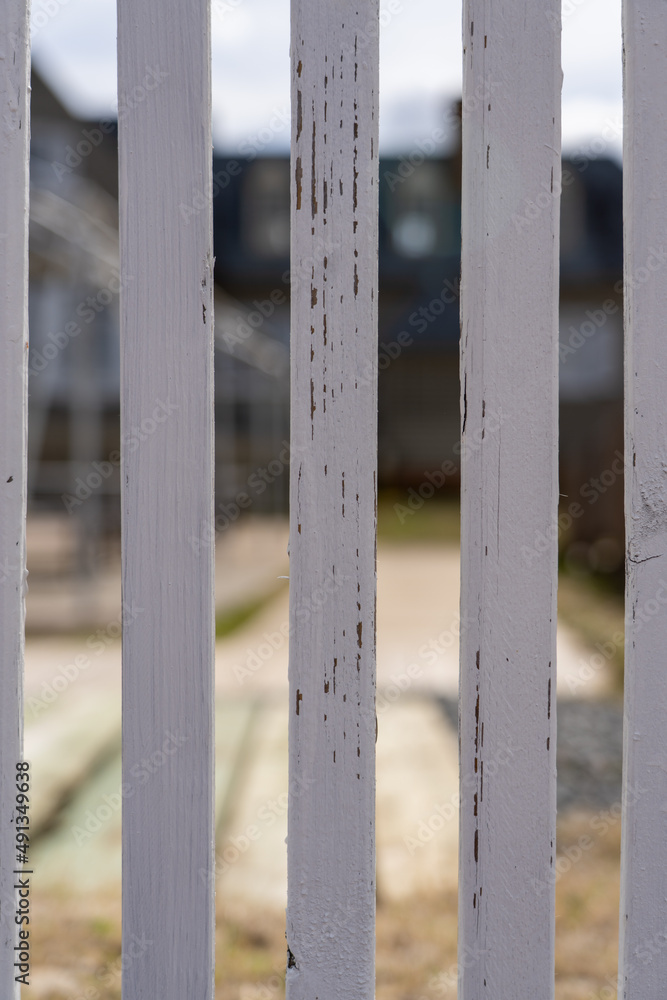Colonial picket fence Colonial picket fence