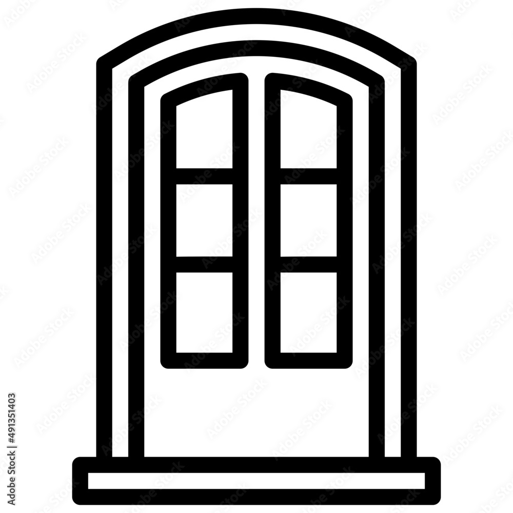 DOOR 23 line icon