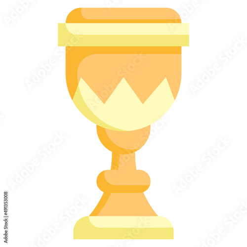 HOLY CHALICE flat icon