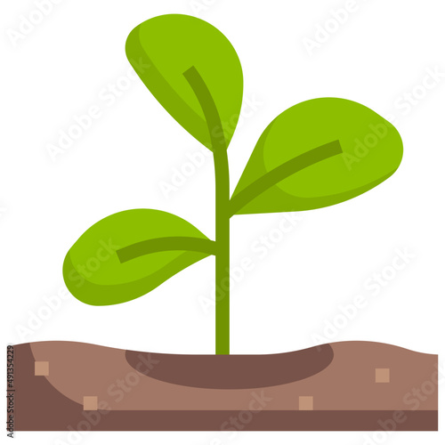 CULTIVATION flat icon