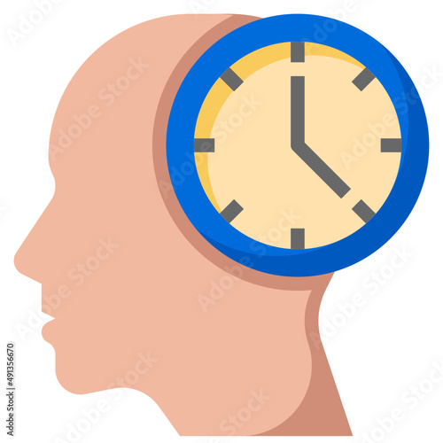 PATIENCE flat icon