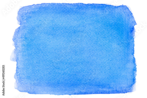Hand painting blue ink watercolor wallpaper