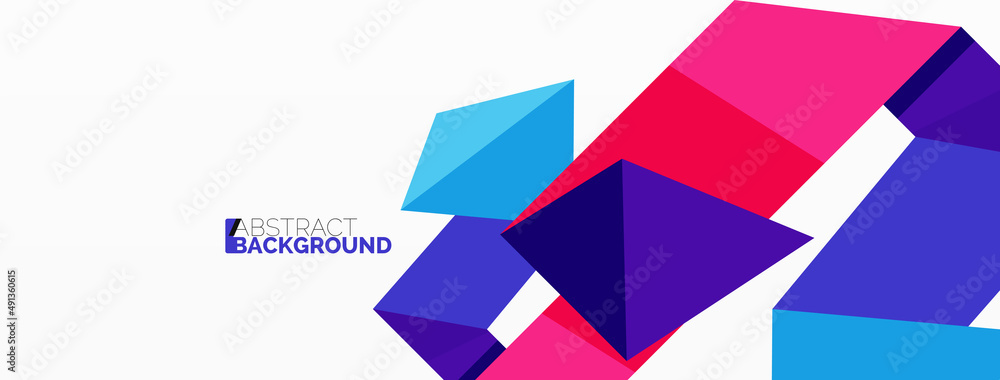 Creative geometric wallpaper. Abstract ribbon style line composition. Techno business template for wallpaper, banner, background or landing Creative geometric wallpaper. Abstract ribbon style line composition. Techno business template for wallpaper, banner, background or landing