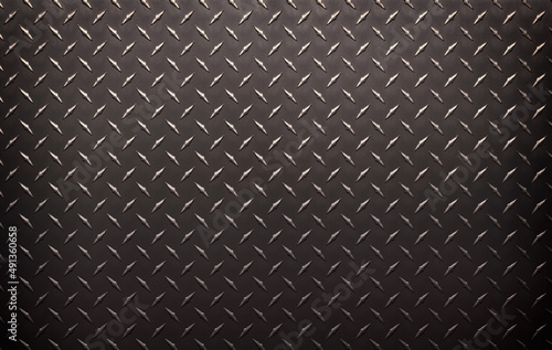 black metal background. iro...