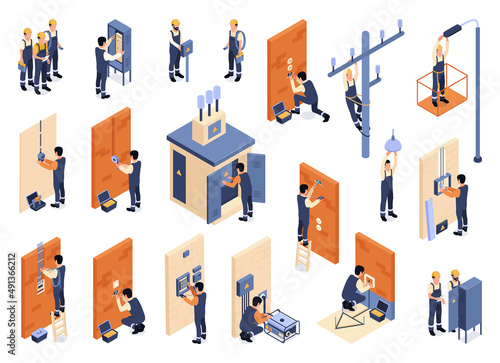 Technician Isometric Set