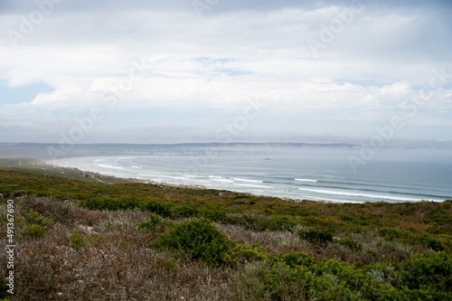 Ocean view of a bay