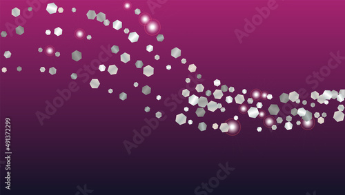 Bright Background with Confetti of Glitter Particles. Sparkle Lights Texture.