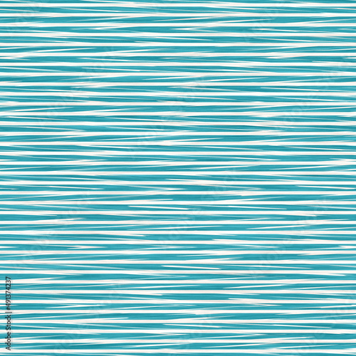 Space dyed coastal marl stripe texture background. Seamless jersey fabric effect repeatable swatch. Coastal marine summer style. 