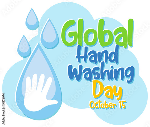 Global Handwashing Day banner design