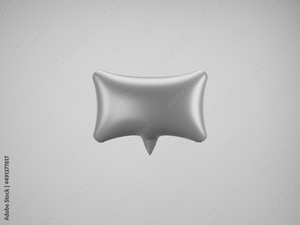 Gray Speech Balloon Gray Speech Balloon