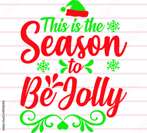 christmas t shirt and svg design