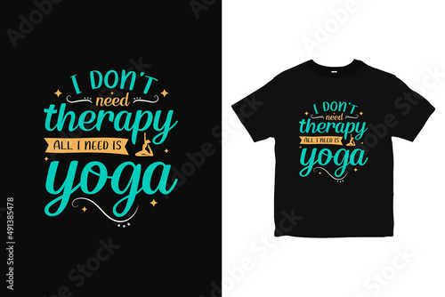 positive mindset yoga T-Shirt design, typography yoga shirt design vector