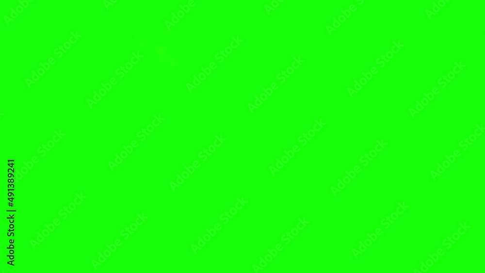 4k. Fire explosion explosion fire bomb smoke explosion animation on green screen.