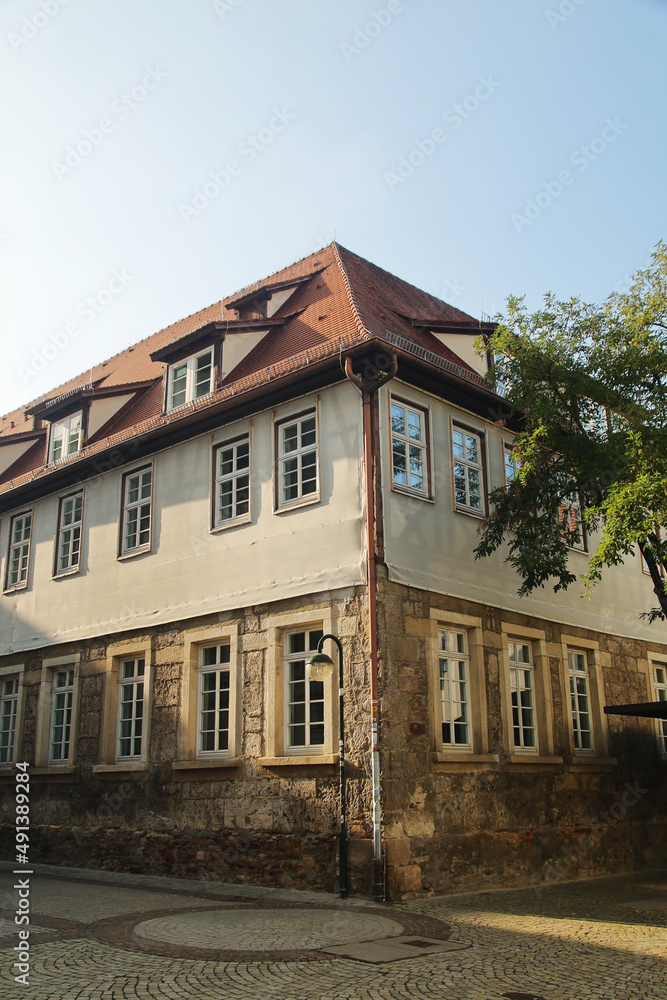 A house in old town Reutlingen, Baden-Wuerttemberg, Germany