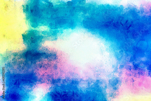 Colorful wallpaper background for your graphic design works with free space to insert text © Robbie Ross